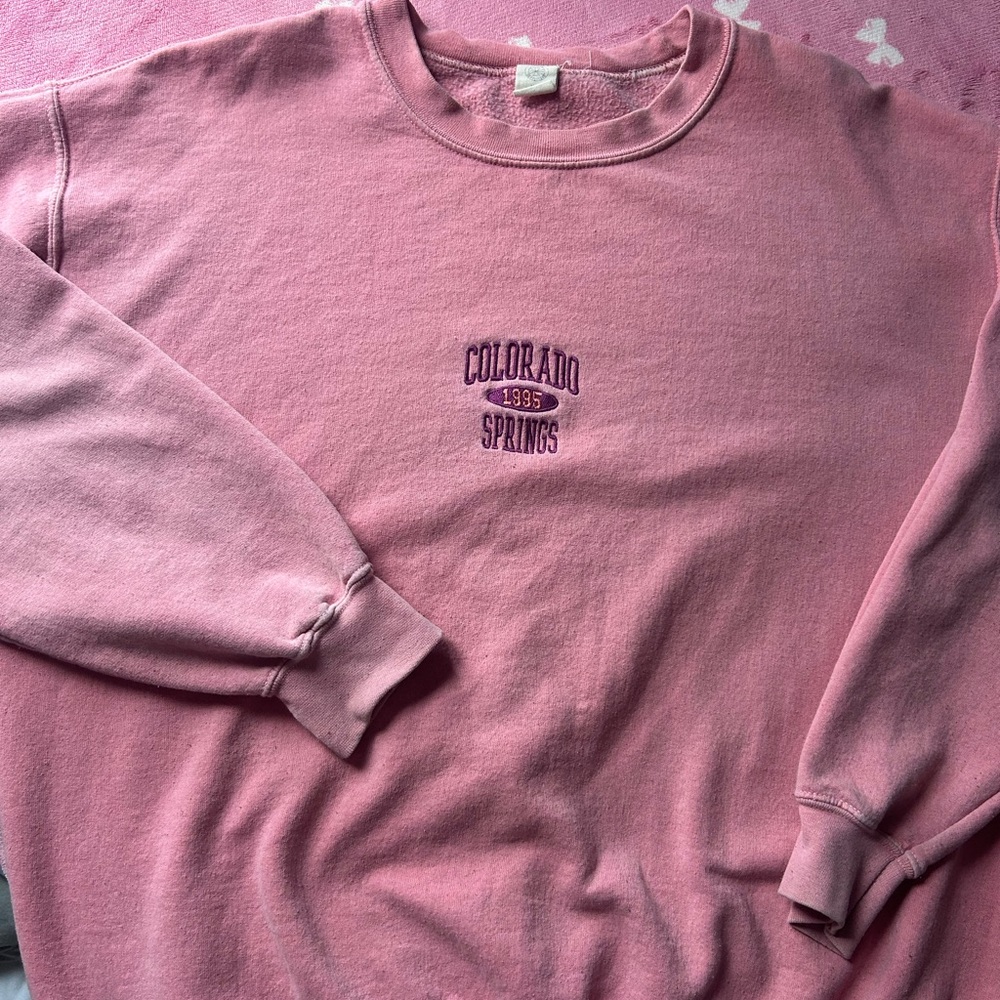 Pink Colorado Springs Sweatshirt